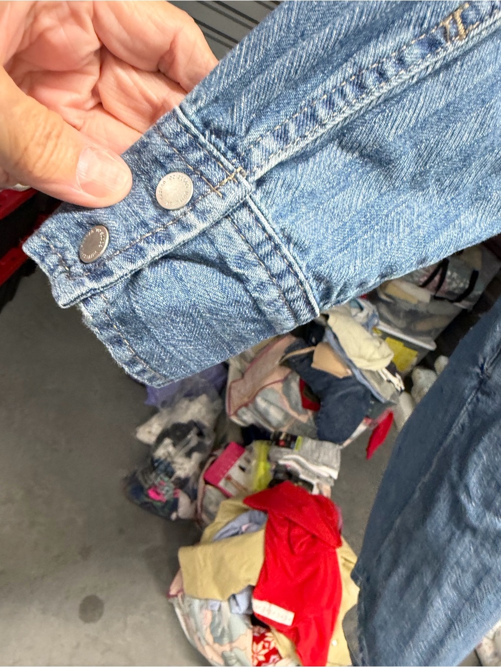 Universal Thread Light Blue Denim Shirt Dress - Picture 3 of 5